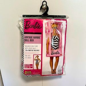 Barbie and Ken box set costumes, used once